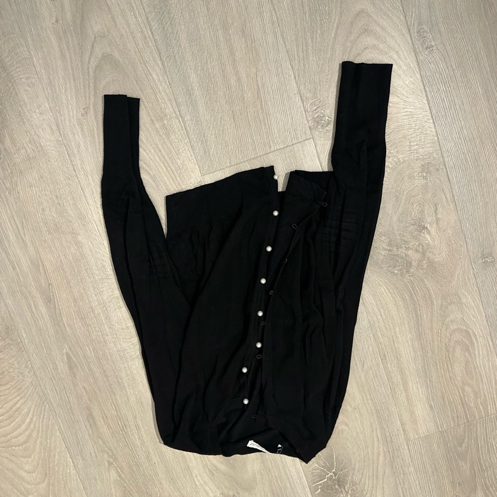 Zara Black Cardigan Sweater